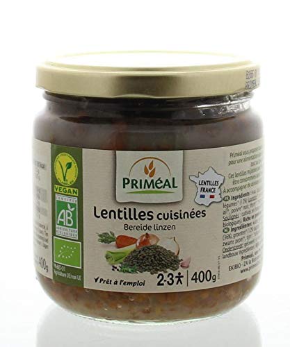 Priméal Lentilles Cuisinées 400 g