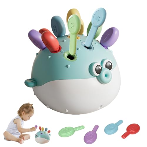 SPERMUOY Steckspiel ab 2 jahre,Montessori Spielzeug 2 Jahre...