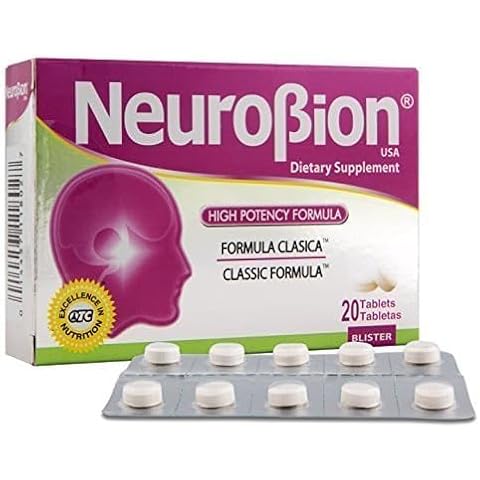 Neurobion Classic 20 Tablets Vitamin B Energy Booster - Formula Clasica Cover