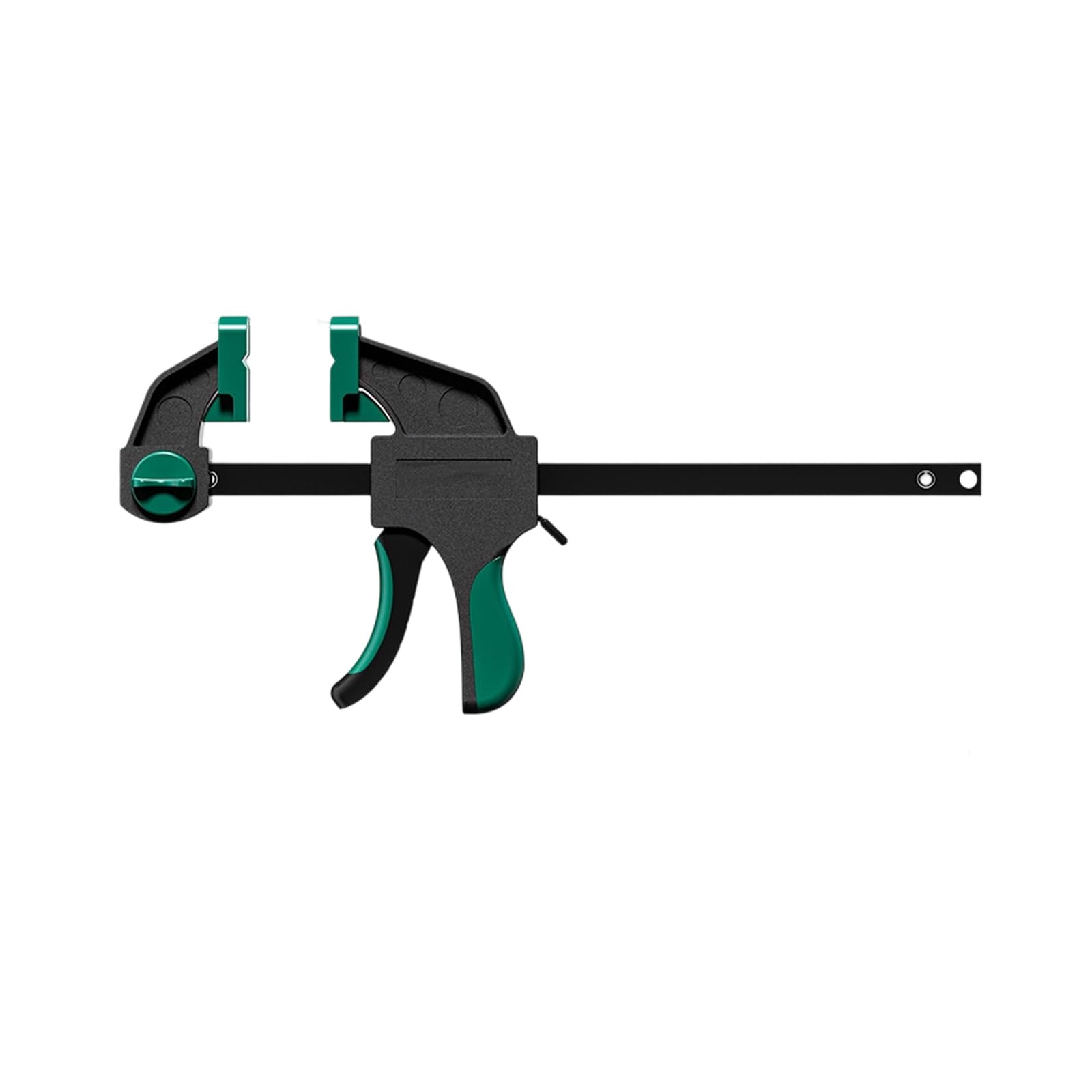 Duty Steel Woodworking Clamp with Quick Releases Ratchets Clamp for Secure Holding and Antislip Grip Professional Quick Adjust Ratchet with Comfort Handle for Carpentry Projects