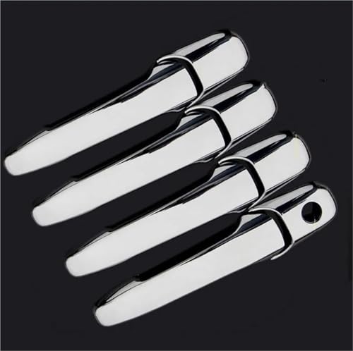 Cubiertas de maneta cromado negro Style1 para proteger y renovar su Mazda