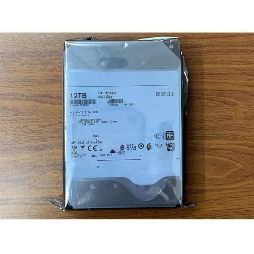 HDD für WD/Hgst 12 TB 3,5 Zoll SAS 12 Gb/s 256 MB 7200 U/min für interne HDD für Enterprise Class HDD für HUH721212AL5200