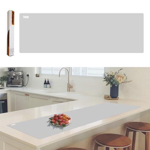 125x40cm Silikonmatte Groß für Küche Silikon Unterlage...