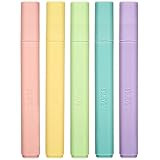 BLIEVE- Aesthetic Bible Highlighters No Bleed Through, Chisel Tip, Mild Assorted Colors, Cute Highlighters For Journaling Notes, Long Lasting (CANDY)