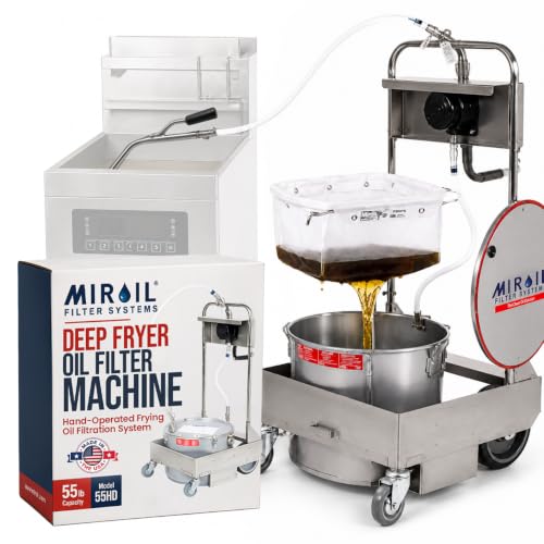 MirOil 55HD Oil Filter Machine with Trolley