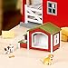 Terra by Battat – 5 Pieces Dog House Playset with Toy Dog Figurines – Durable & Realistic Animal Figures for Toddlers – Educational Playset Encourages Imaginative Play & Early Learning – 3+ Years