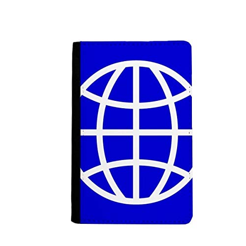 Étui de voyage bleu à motif avec fentes de rangement pour vos déplacements et vacances