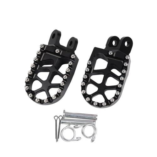 Pédales moto Africa Twin XRV anti-glisse pour cale-pieds