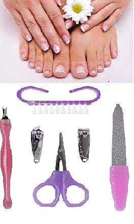 BOXO Personal Grooming Manicure Kit For Home Use Manicure Pedicure Tool Kit For Men And Women-image-19