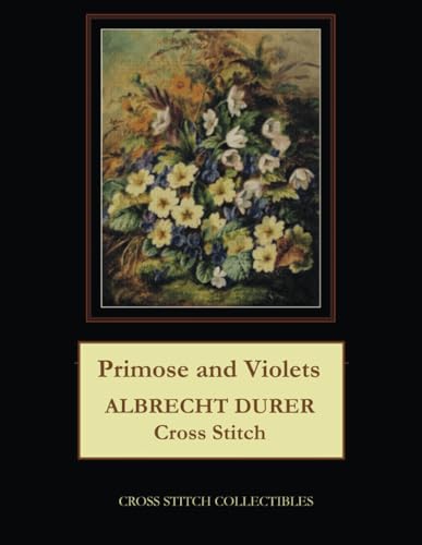 Primrose and Violets: Albrecht Durer Cross Stitch Pattern