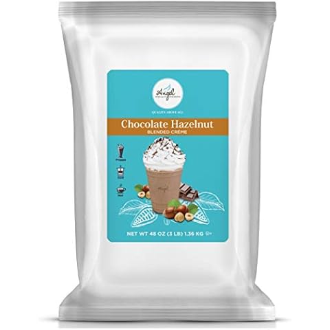 Chocolate Hazelnut by Angel Specialty Products Instant Frappe, Smoothie, Hot Chocolate Drink Mix (3 Pound) Cover