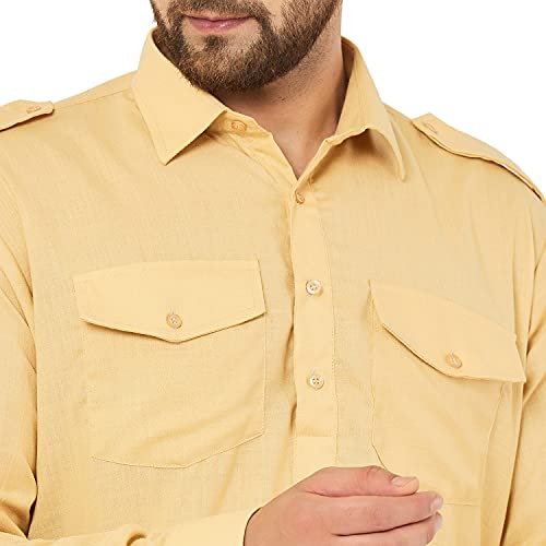 Image of ARMAAN ETHNIC Casual Pathani Suit With Pant For Men