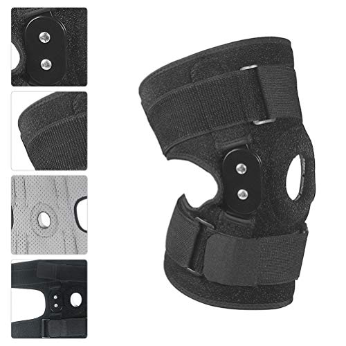 Suporte de joelho esportivo Exceart para treinamento com alça de joelho, ajustável, para malhar, esc