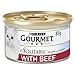 Produktbild Gourmet Solitaire Slow Cooked Beef in Tomato Sauce 85 g, Pack of 12