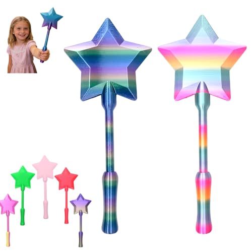 Credit Card Wand, Wand to Put Credit Card in, Magic Star Wand CreditCard, Stick, Star, Butterfly, and Finger Shapes