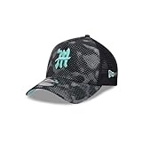 New Era Gorra Mexico Diablos Fangear Camo LMB 9Forty A-Frame Trucker Ajustable para Hombre y Mujer