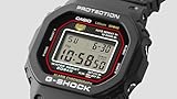 Casio G-Shock Analogue Quartz Watch with Stopwatch, Countdown Timer, Alarm, Light, Black Resin Case, Plastic Strap, 200m Water Resistance, DW-5000R-1AER - Image 5