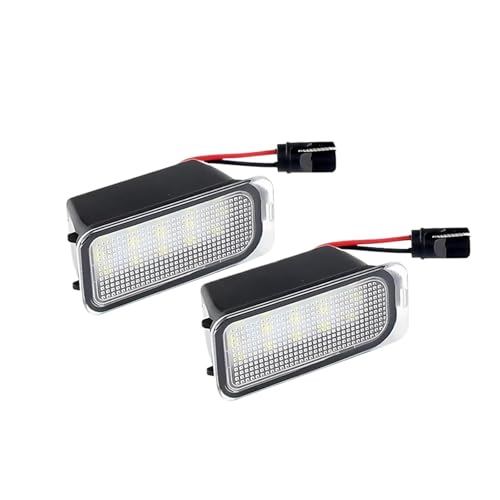 Luz matrícula LED 12V para Ford Kuga Mondeo MK4 Fiesta 2008-2019
