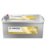 VARTA Professional Dual Purpose AGM (LA70) 12V 70Ah 760A - Batteria AGM per camper, roulotte & barche, starter e servizi, manutenzione zero, alta energia