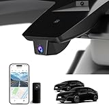 KBSYNT 4K & Rear 1080P Dash Cam for Toyota Prius 2023 2024 2025 2026 LE XLE Limited (XW60),OEM-Look,Built-in WiFi & Free APP,Loop-Recording,G-Sensor,Plug & Play,128GB Card