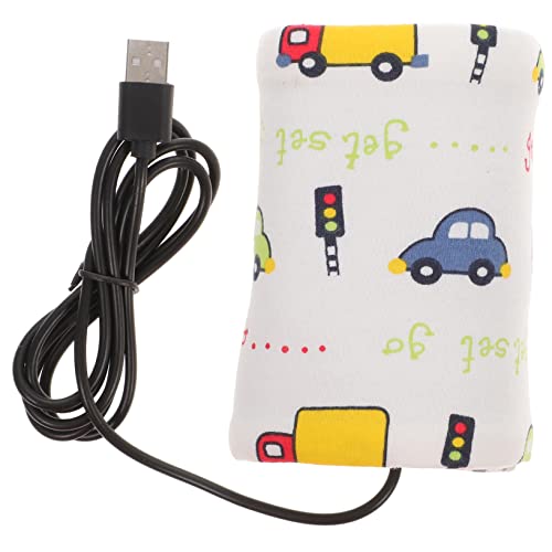 STOBOK 一般 目的 授乳 ボトル カバー 赤ちゃん ボトル ヒーター 新生児 幼児 ボトル ウォーマー USB ベビー ボトル ウォーマー ミルク ウォーマー 母乳 ミルク ウォーマー 携