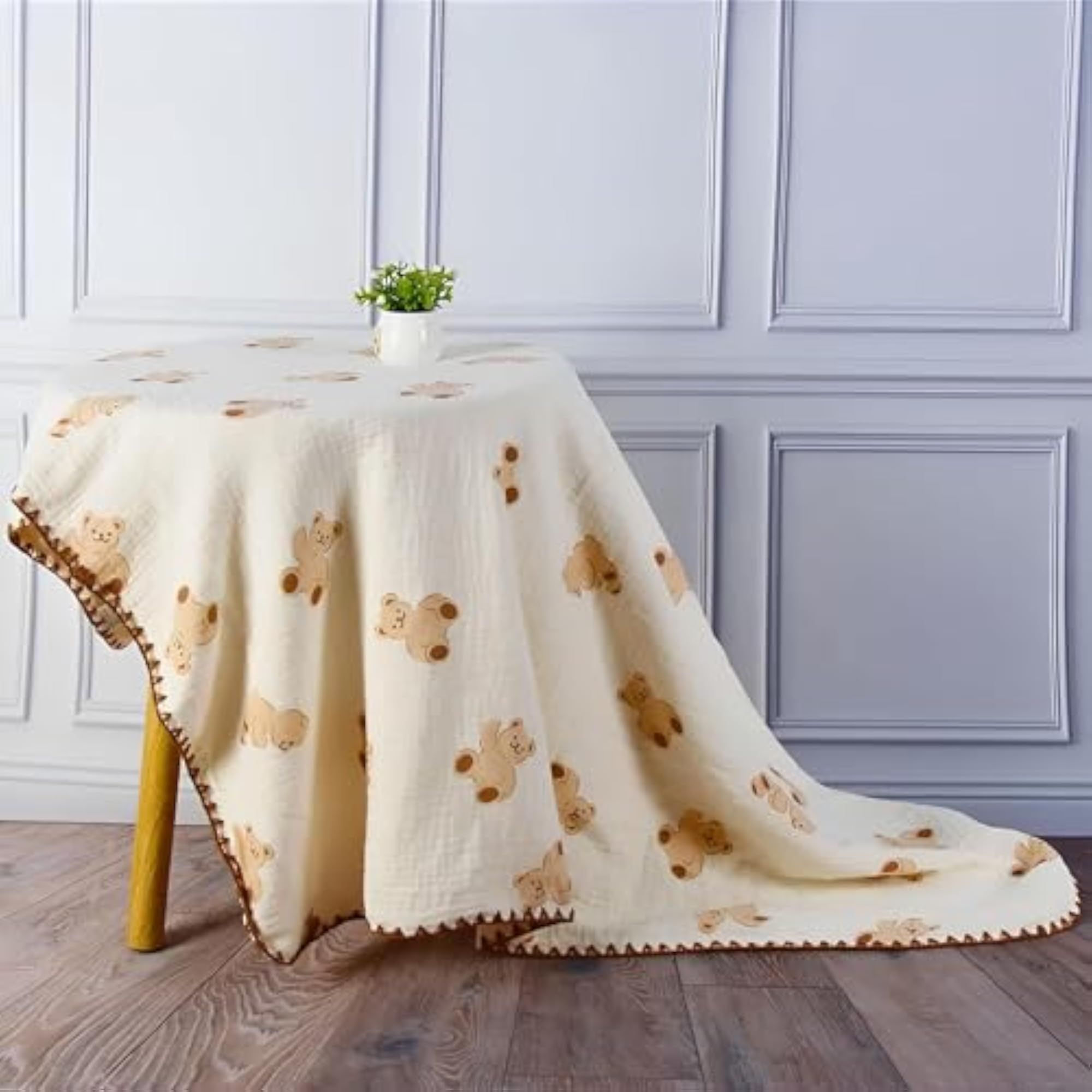 Tinitot Muslin Bubble Blanket for Baby, 6 Layer Cotton