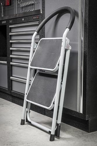 Marchepied à 2 marches Sealey ASL2 avec capacité de 150 kg pour atelier