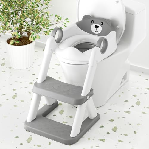COOSEYA Toilet Seat, Potty Training Seat for Toddler, Upgraded 2-in-1 Potty Toilet Training for Boys...