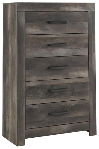 Ashley Wynnlow Tall Rustic Gray Dresser