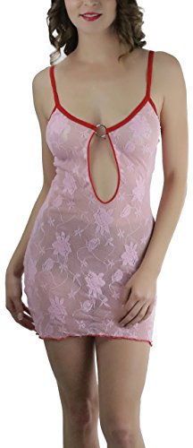 Image of ToBeInStyle Women's Stretch See Through Fishnet Novelty Mini Rave Party Dress