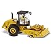1:87 Caterpillar CP56 Padfoot Drum Vibratory Soil Compactor - HO Models by Diecast Masters - 85247 - Functioning Wheels and Padfoot Drum