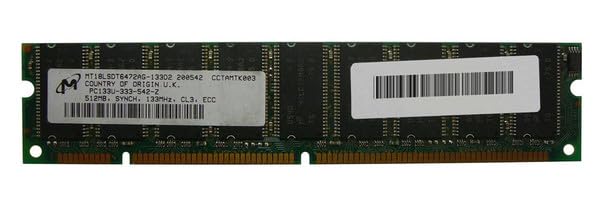 512MB SDRAM PC133 CL3 １枚 Amazon.co.jp: 512MB Micron 512MB モジュール SDRAM PC133 CL=3 ECC