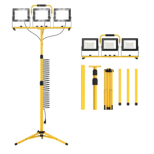 ALTSON 3-Head LED Work Light, 21000LM...