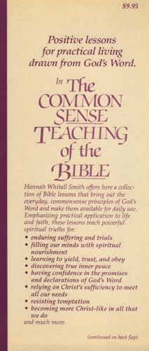 The Common Sense Teaching of the Bible 0800714164 Book Cover