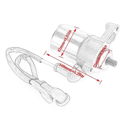 Démarreur de rechange haute fiabilité type 3MB-81800-02 DT125R