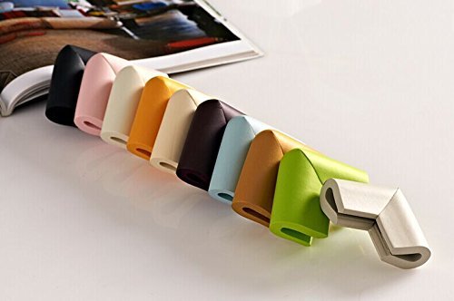 Interbusiness 10Pc/Lot Home Furniture U Shape Corner Guard For Baby Child Infant Kids Safety Table Desk Corner Foam Bumps Cushion Protector,Black #TOP4