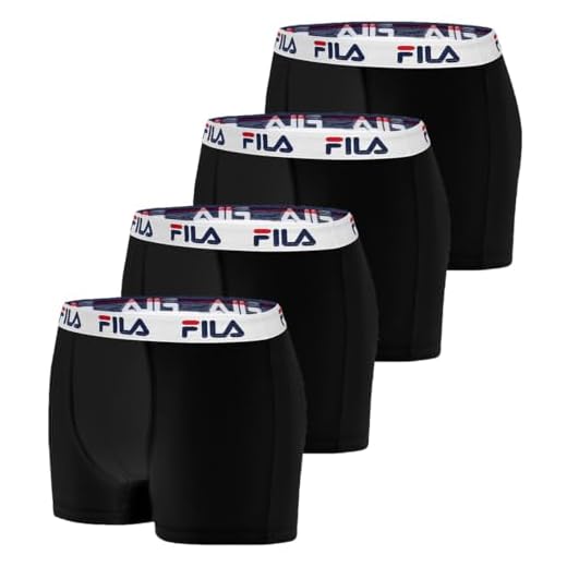 Fila Herren Boxer FI/1BCX4/FU5016 Boxershorts, Nr, L