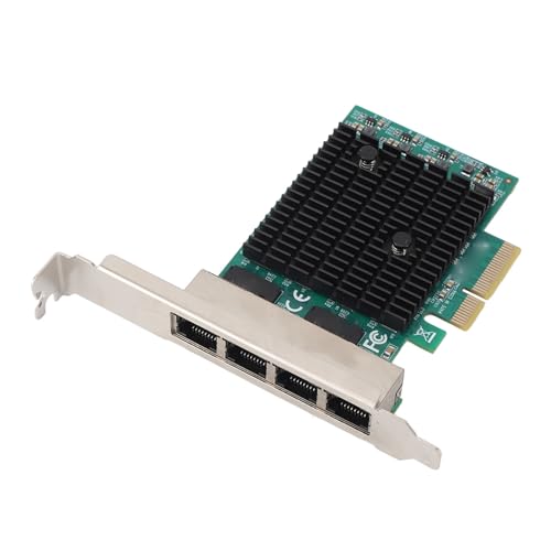Tarjeta de red PCIe Gigabit Dpofirs, adaptador Ethernet PCI Express con 4 puertos para desktop PC miniatura 6