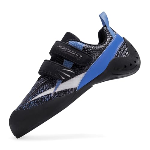 Zapatillas de escalada con doble correa para principiantes y niños en búlder