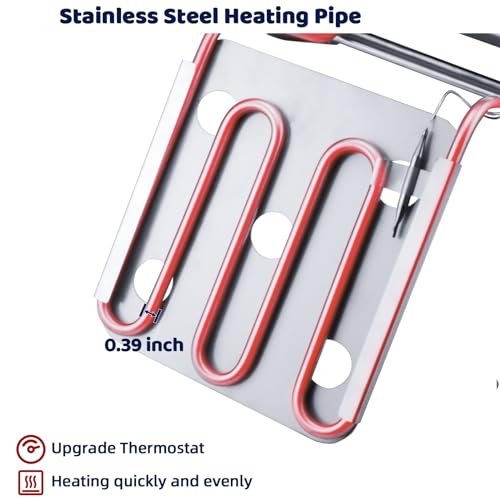 Commercial Deep Fryer with Basket - Large Capacity Stainless Steel Electric Oil Fryer for Restaurant or Home Use,3400W 12.7QT - Image 5