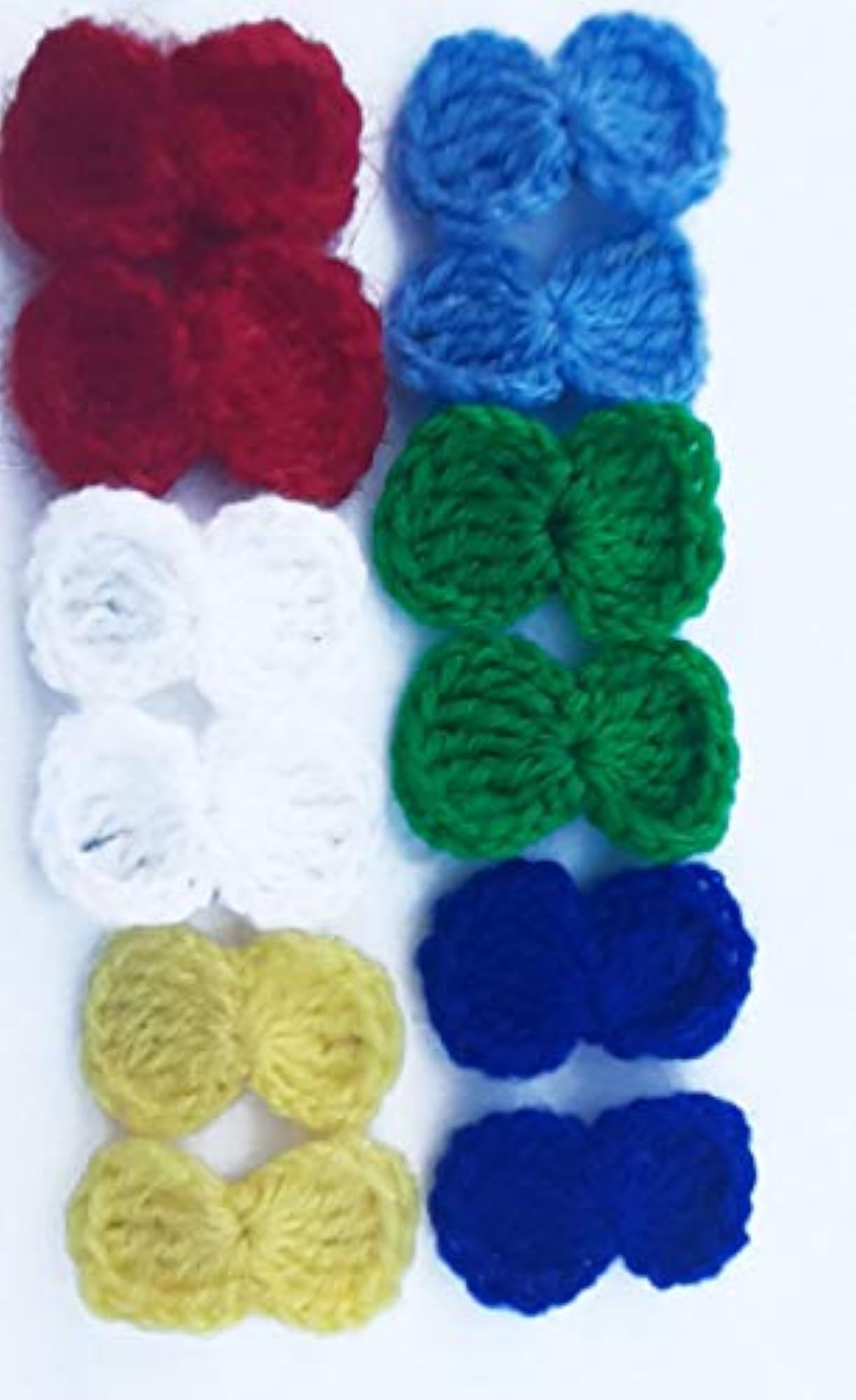 Multicolor Crochet Hair Pin