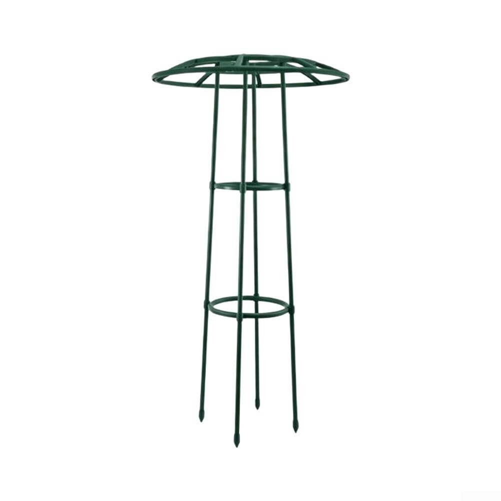 Pflanzenrankhilfe Grün Kunststoff Eisen Robust(116cm)