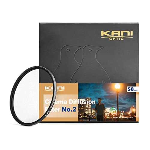 KANI シネマディフュージョンフィルター No.2 58mm / CDF ソフトフィルター ポートレート 夜景 イルミネーション 丸枠