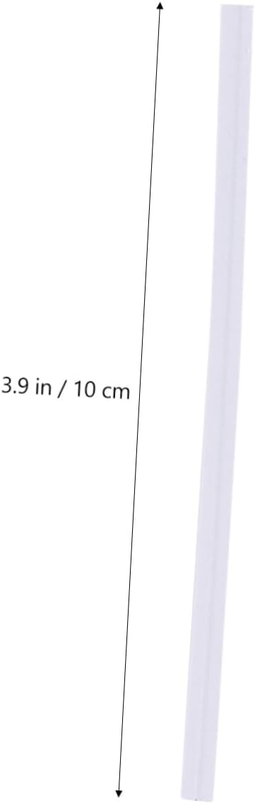 PLAFOPE 2packs Packaging Paper for Moving White Wrapping Paper Covered Iron Wire Craft Sealing Strip Packaging Bag Seal image 3