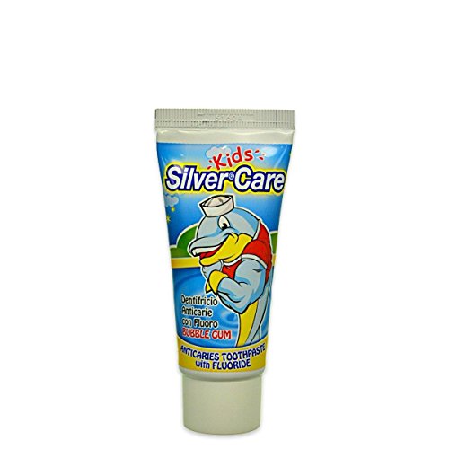 Dentifricio Silver Care kids con fluore e calcio