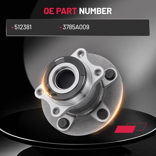 512381 1PC BDFHYK Wheel Bearing and Hub Rear by BDFHYK - Used condition - Image 4
