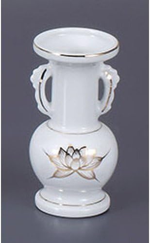 Amazon 仏具 6 0仏花瓶 7 5 X 15cm 仏具 神具 供養 お墓 仏壇 お盆 お彼岸 花立 華瓶 オンライン通販