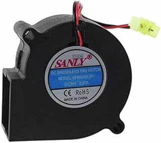 VADO VLTRA SF6028SL(R) Electric Fire Fan Motor Unit (DC 24V), Air Volume Turbo Blower Turbine Air Blower Fan For Charcoal Starter Barbecue Fire Picnic Camping Heating Equipment