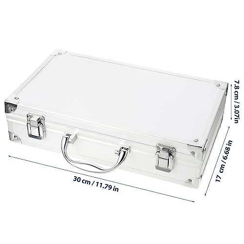 Maletín de aluminio rígido con espuma personalizable miniatura 5