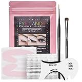 Beth Bender Beauty | Eye Candy Deluxe Eyeliner Stencils Kit | Stencil Starter Pack, Smokey Eye Stencils, Eyeshadow & Eyeliner Brush | Wing Tips & Cat Eyes | Stick On | Reusable | Cruelty Free & Vegan